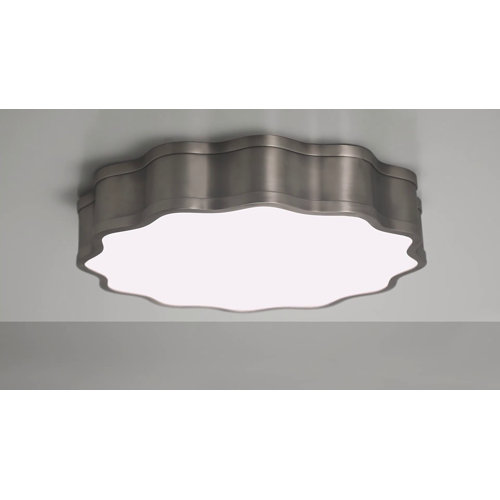dweLED Vaughan 1 Light 16" LED Flush Mount & Reviews Perigold